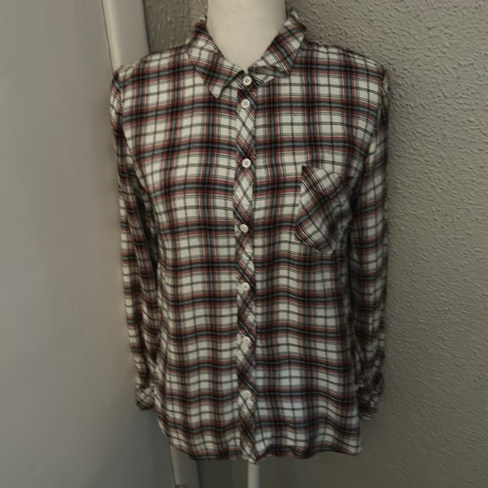 Sanctuary Plaid Button Down S Gorpcore Academia Grandpacore Cabincore Cowgirl